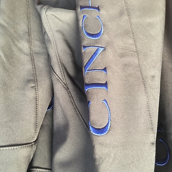 MEN'S Cinch BONDED JACKET - BLACK/BLUE - Picture 3 of 3